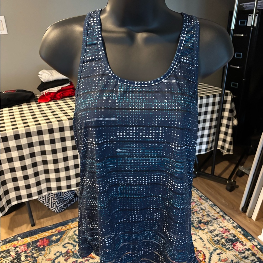 ZYIA Blue Tank Top